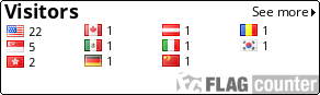 http://s07.flagcounter.com/count/Bbb/bg=FFFFFF/txt=000000/border=0A0A0A/columns=4/maxflags=12/viewers=0/labels=0/
